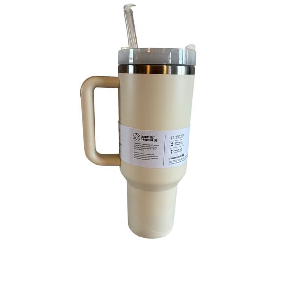 White  40 oz Stanley Tumbler. New in Box - Picture 3 of 7